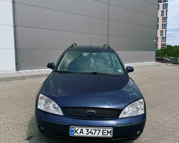 Синий Форд Мондео, объемом двигателя 2 л и пробегом 280 тыс. км за 3400 $, фото 1 на Automoto.ua
