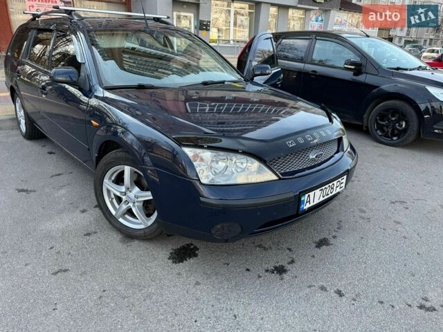 Синий Форд Мондео, объемом двигателя 1.8 л и пробегом 380 тыс. км за 3550 $, фото 1 на Automoto.ua