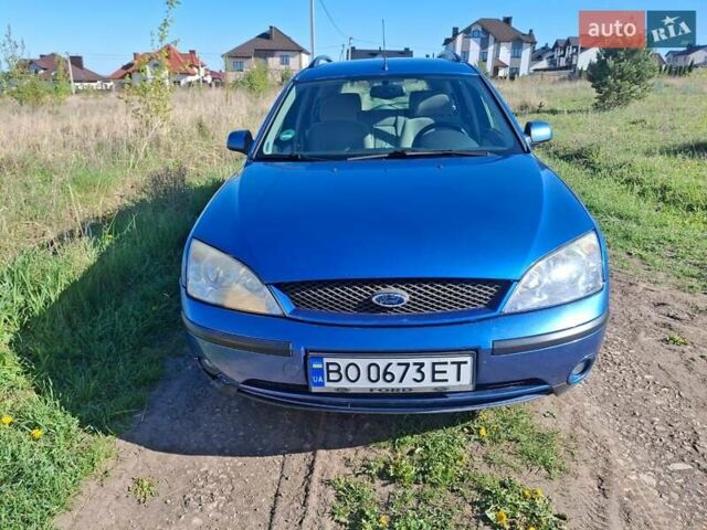 Синій Форд Мондео, об'ємом двигуна 2 л та пробігом 187 тис. км за 3999 $, фото 1 на Automoto.ua