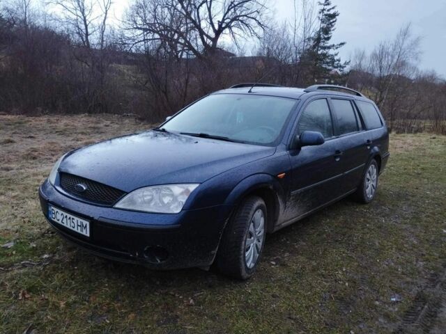 Синий Форд Мондео, объемом двигателя 2 л и пробегом 340 тыс. км за 2500 $, фото 1 на Automoto.ua