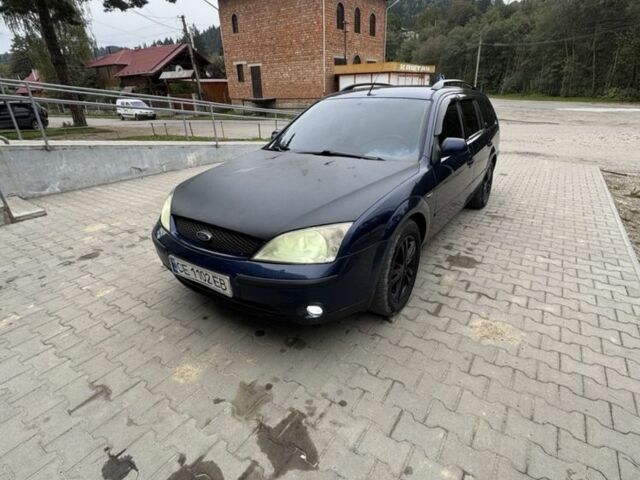 Форд Мондео 2002 в Черновцах на Automoto.ua Синий Форд Мондео, объемом двигателя 2 л и пробегом 330 тыс. км за 3200 $, фото 1 на Automoto.ua