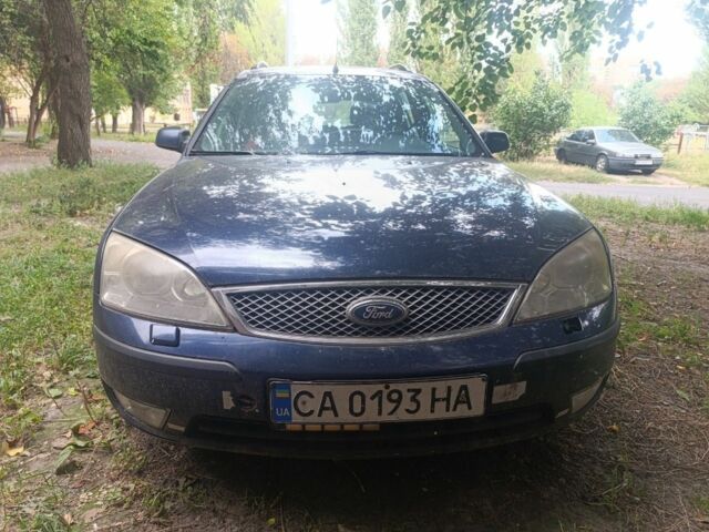 Синий Форд Мондео, объемом двигателя 2 л и пробегом 350 тыс. км за 1106 $, фото 1 на Automoto.ua