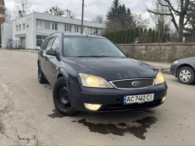 Синий Форд Мондео, объемом двигателя 2 л и пробегом 296 тыс. км за 2200 $, фото 1 на Automoto.ua