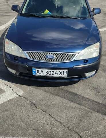 Синий Форд Мондео, объемом двигателя 2 л и пробегом 343 тыс. км за 4500 $, фото 1 на Automoto.ua