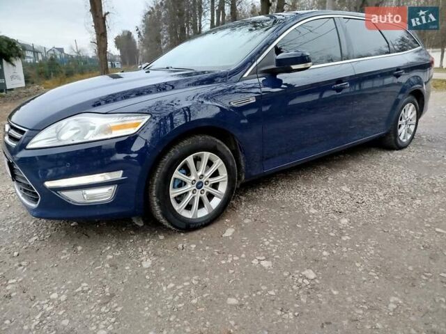 Синий Форд Мондео, объемом двигателя 2 л и пробегом 250 тыс. км за 8750 $, фото 1 на Automoto.ua