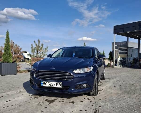 Форд Мондео 2015 в Тернополе на Automoto.ua Синий Форд Мондео, объемом двигателя 1.56 л и пробегом 244 тыс. км за 11699 $, фото 1 на Automoto.ua