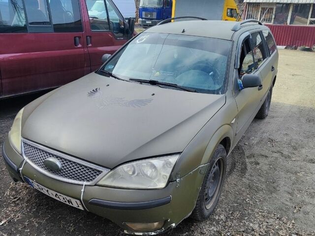 Зеленый Форд Мондео, объемом двигателя 2 л и пробегом 283 тыс. км за 1400 $, фото 1 на Automoto.ua