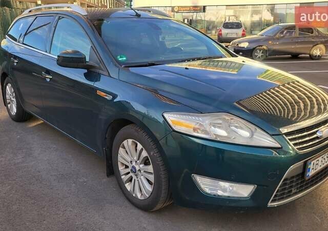 Зеленый Форд Мондео, объемом двигателя 2 л и пробегом 343 тыс. км за 6200 $, фото 1 на Automoto.ua