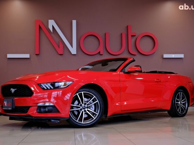 Красный Форд Мустанг, объемом двигателя 2.3 л и пробегом 143 тыс. км за 14900 $, фото 1 на Automoto.ua