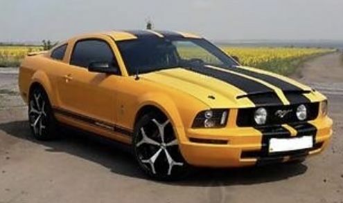 Желтый Форд Мустанг, объемом двигателя 4 л и пробегом 90 тыс. км за 9999 $, фото 1 на Automoto.ua