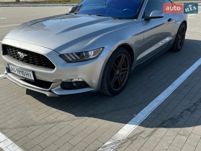 Серый Форд Мустанг, объемом двигателя 2.3 л и пробегом 64 тыс. км за 14500 $, фото 1 на Automoto.ua