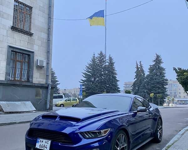Синий Форд Мустанг, объемом двигателя 2.26 л и пробегом 91 тыс. км за 16000 $, фото 1 на Automoto.ua