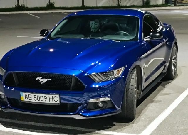 Синій Форд Мустанг, об'ємом двигуна 2.3 л та пробігом 53 тис. км за 17777 $, фото 1 на Automoto.ua