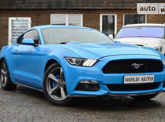 Синий Форд Мустанг, объемом двигателя 2.3 л и пробегом 120 тыс. км за 14999 $, фото 1 на Automoto.ua