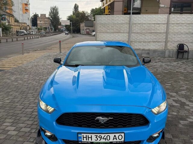 Синий Форд Мустанг, объемом двигателя 2.3 л и пробегом 166 тыс. км за 11500 $, фото 1 на Automoto.ua
