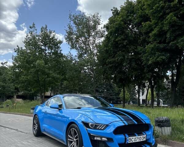 Форд Мустанг 2017 в Львове на Automoto.ua Синий Форд Мустанг, объемом двигателя 2.26 л и пробегом 63 тыс. км за 21850 $, фото 1 на Automoto.ua