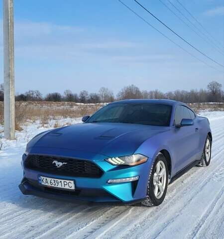 Синий Форд Мустанг, объемом двигателя 2.3 л и пробегом 83 тыс. км за 18500 $, фото 1 на Automoto.ua