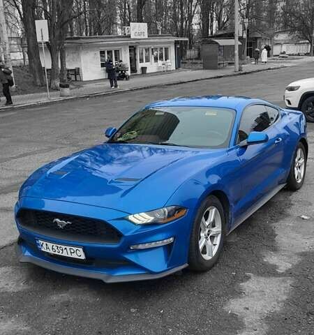 Синий Форд Мустанг, объемом двигателя 2.3 л и пробегом 105 тыс. км за 16500 $, фото 1 на Automoto.ua