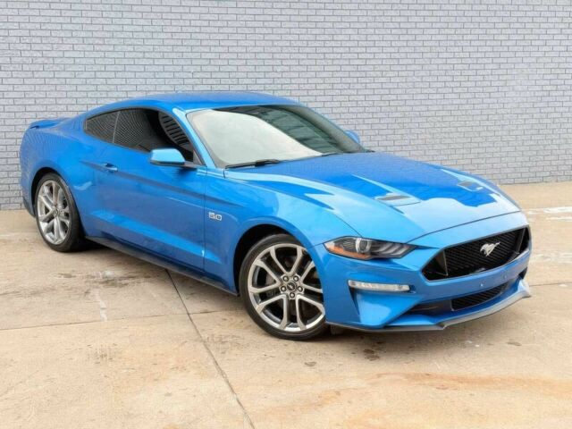 Синій Форд Мустанг, об'ємом двигуна 5 л та пробігом 36 тис. км за 12500 $, фото 1 на Automoto.ua