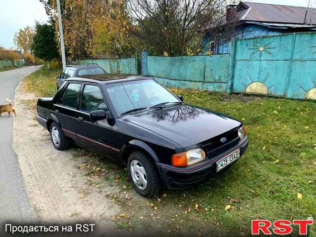 Черный Форд Орион, объемом двигателя 1.4 л и пробегом 36 тыс. км за 850 $, фото 1 на Automoto.ua