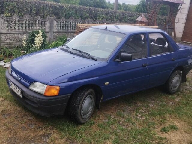 Форд Орион 1991 в Коломые на Automoto.ua Синий Форд Орион, объемом двигателя 1.4 л и пробегом 314 тыс. км за 1200 $, фото 1 на Automoto.ua