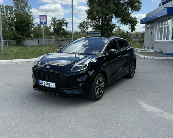 Чорний Форд Пума, об'ємом двигуна 1 л та пробігом 56 тис. км за 18200 $, фото 1 на Automoto.ua