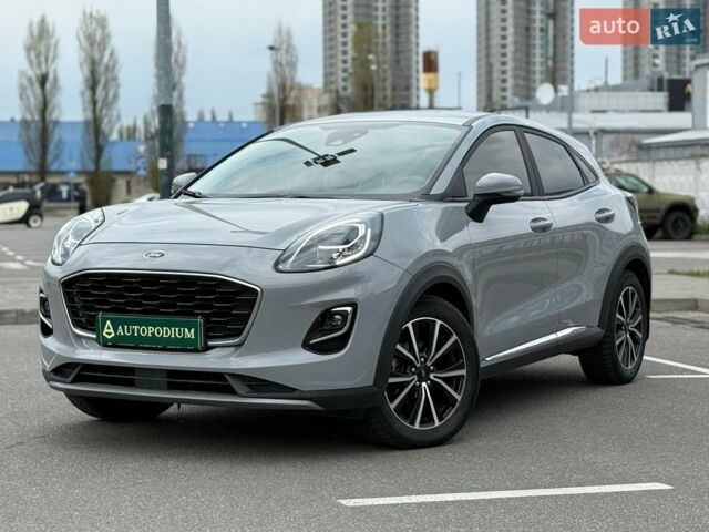 Серый Форд Пума, объемом двигателя 1 л и пробегом 43 тыс. км за 17700 $, фото 1 на Automoto.ua