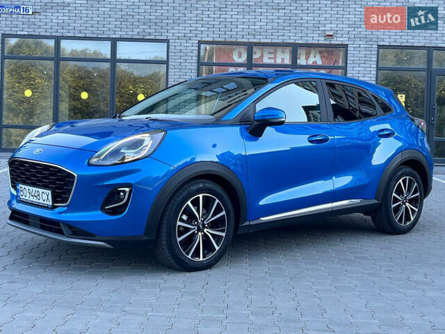 Синій Форд Пума, об'ємом двигуна 1 л та пробігом 30 тис. км за 18900 $, фото 1 на Automoto.ua