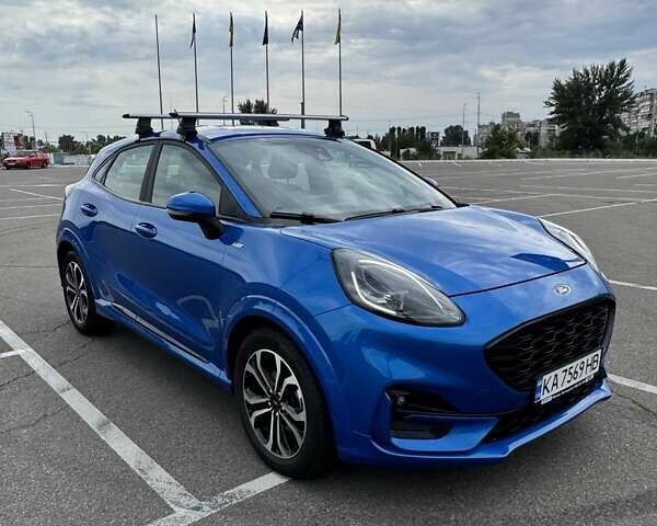 Синий Форд Пума, объемом двигателя 1 л и пробегом 43 тыс. км за 18999 $, фото 1 на Automoto.ua