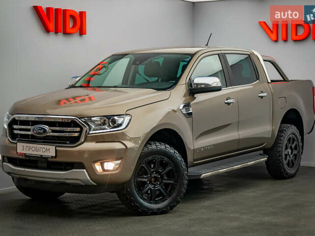 Форд Рейнджер 2020 в Киеве на Automoto.ua Бежевый Форд Рейнджер, объемом двигателя 2 л и пробегом 107 тыс. км за 33261 $, фото 1 на Automoto.ua