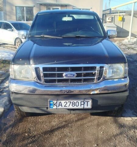 Черный Форд Рейнджер, объемом двигателя 2.5 л и пробегом 398 тыс. км за 7200 $, фото 1 на Automoto.ua