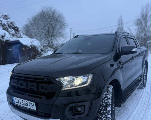 Черный Форд Рейнджер, объемом двигателя 2 л и пробегом 57 тыс. км за 35300 $, фото 1 на Automoto.ua
