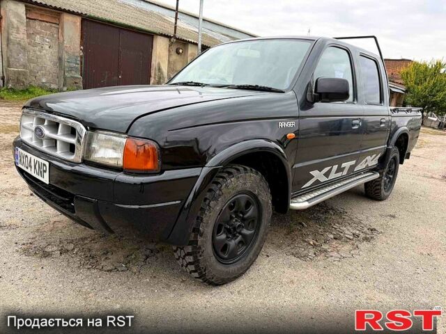 Черный Форд Рейнджер, объемом двигателя 2.5 л и пробегом 180 тыс. км за 3800 $, фото 1 на Automoto.ua