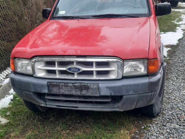 Красный Форд Рейнджер, объемом двигателя 2.5 л и пробегом 280 тыс. км за 3300 $, фото 1 на Automoto.ua