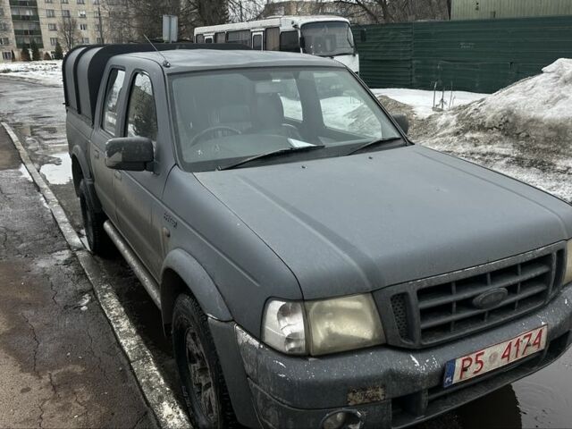 Серый Форд Рейнджер, объемом двигателя 2.5 л и пробегом 180 тыс. км за 5300 $, фото 1 на Automoto.ua