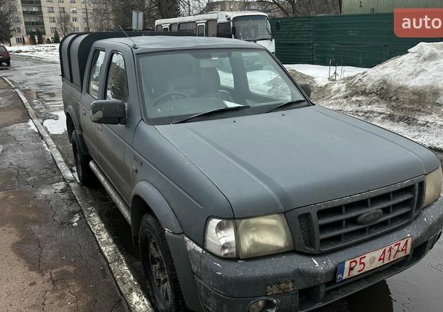 Серый Форд Рейнджер, объемом двигателя 2.5 л и пробегом 180 тыс. км за 4750 $, фото 1 на Automoto.ua