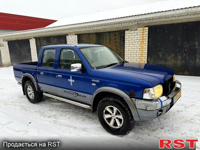 Синий Форд Рейнджер, объемом двигателя 2.5 л и пробегом 200 тыс. км за 3550 $, фото 1 на Automoto.ua