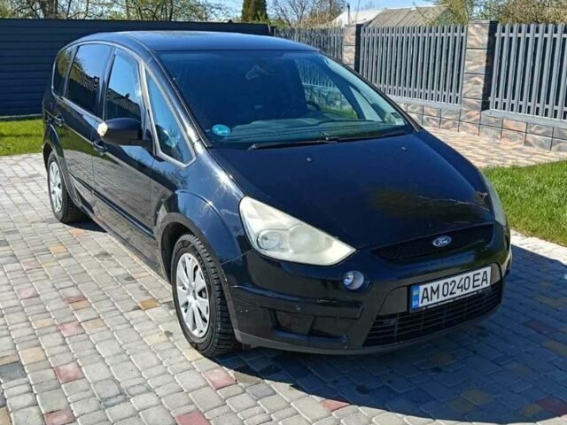 Черный Форд С-Макс, объемом двигателя 2 л и пробегом 311 тыс. км за 5500 $, фото 1 на Automoto.ua