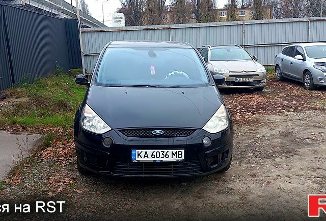 Черный Форд С-Макс, объемом двигателя 2 л и пробегом 220 тыс. км за 6500 $, фото 1 на Automoto.ua