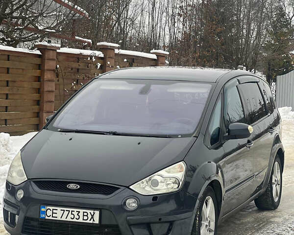 Черный Форд С-Макс, объемом двигателя 2 л и пробегом 200 тыс. км за 7500 $, фото 1 на Automoto.ua