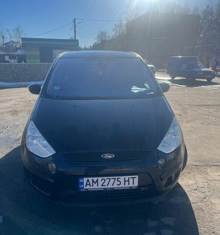 Черный Форд С-Макс, объемом двигателя 1.75 л и пробегом 263 тыс. км за 7300 $, фото 1 на Automoto.ua