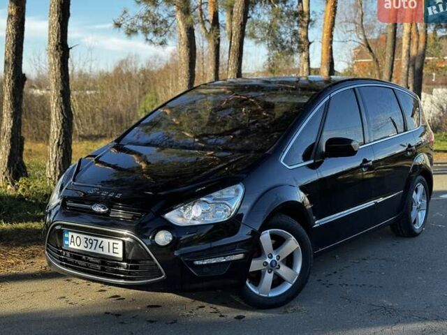 Черный Форд С-Макс, объемом двигателя 2 л и пробегом 317 тыс. км за 7300 $, фото 1 на Automoto.ua