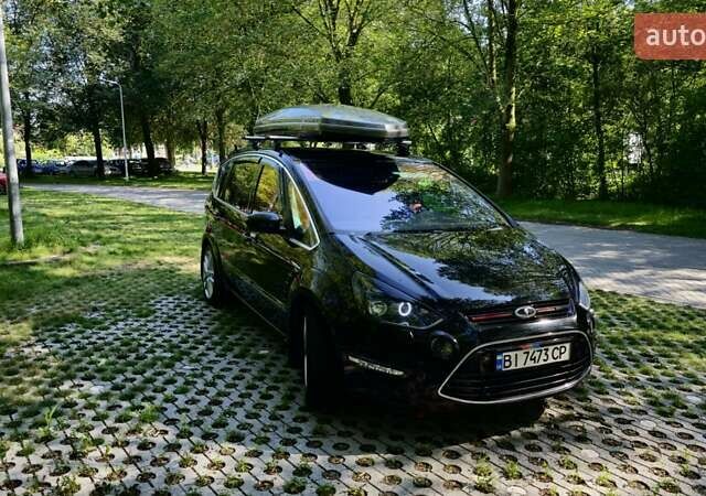 Черный Форд С-Макс, объемом двигателя 2 л и пробегом 245 тыс. км за 11912 $, фото 1 на Automoto.ua