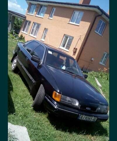 Черный Форд Скорпио, объемом двигателя 2.9 л и пробегом 300 тыс. км за 900 $, фото 1 на Automoto.ua