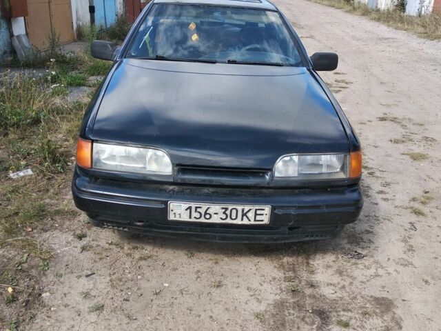 Черный Форд Скорпио, объемом двигателя 2 л и пробегом 302 тыс. км за 900 $, фото 1 на Automoto.ua