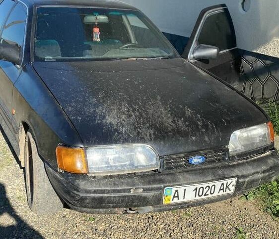 Черный Форд Скорпио, объемом двигателя 2 л и пробегом 250 тыс. км за 670 $, фото 1 на Automoto.ua