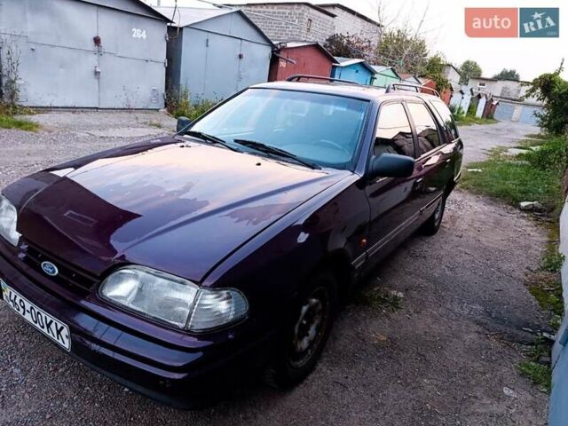 Форд Скорпіо 1994 у Броварах на Automoto.ua Фіолетовий Форд Скорпіо, об'ємом двигуна 2 л та пробігом 277 тис. км за 1700 $, фото 1 на Automoto.ua