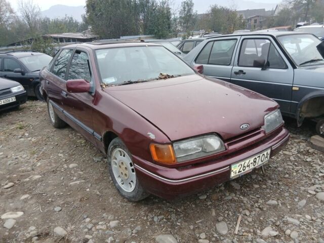 Форд Скорпио 1989 в Тячеве на Automoto.ua Красный Форд Скорпио, объемом двигателя 2.9 л и пробегом 208 тыс. км за 700 $, фото 1 на Automoto.ua