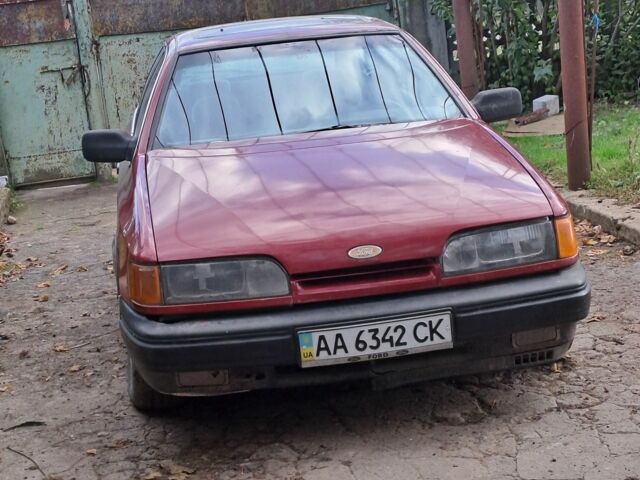 Червоний Форд Скорпіо, об'ємом двигуна 2.8 л та пробігом 666 тис. км за 642 $, фото 1 на Automoto.ua