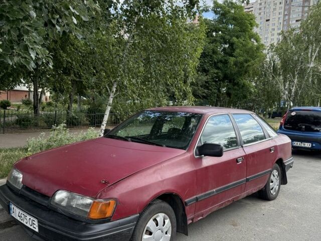 Красный Форд Скорпио, объемом двигателя 2 л и пробегом 777 тыс. км за 650 $, фото 1 на Automoto.ua